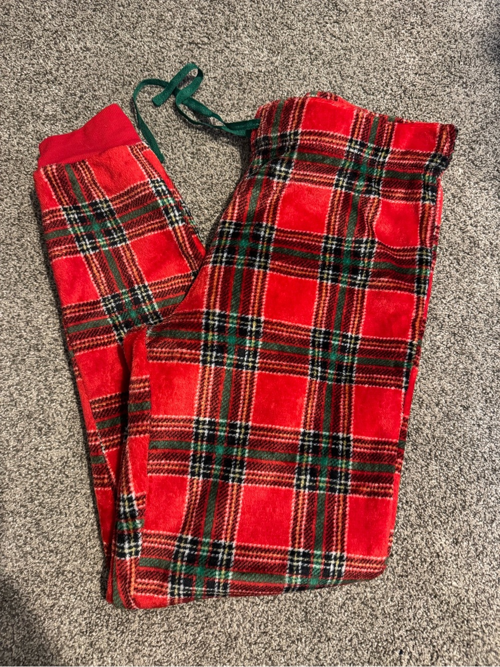 Plaid Fleece Pajamas